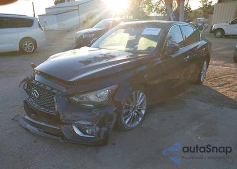 2020 Infiniti Q50 Luxe из США, поврежденный, VIN JN1EV7AP1LM204737